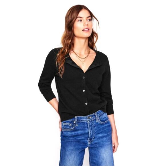 Boden Black Cashmere Sweater | Size S - Picture 7 of 9